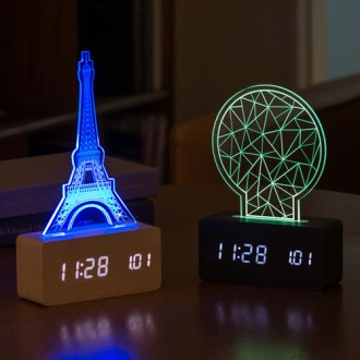 ��� �θ�ƽ ����� LED Ź��ð� 