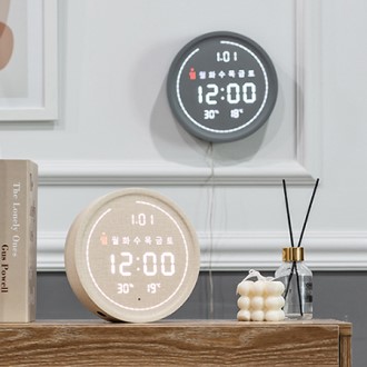 �ö����� �������� �ʸ�  ���� LED Ź�� ���ð� 18cm